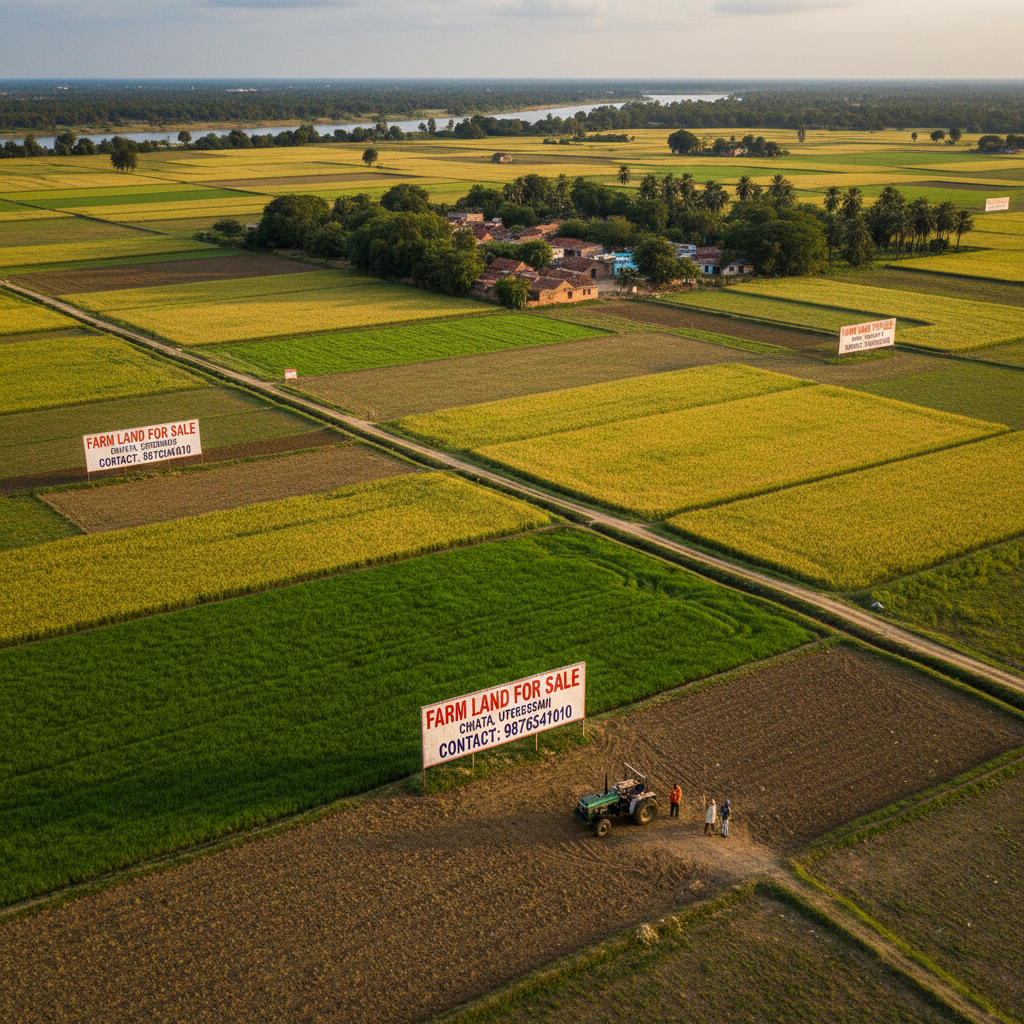 Farm land for sale in Chhata